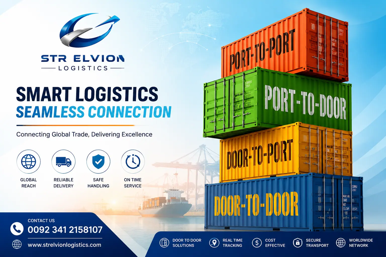 STR ELVION smart logistics and door-to-door cargo support
