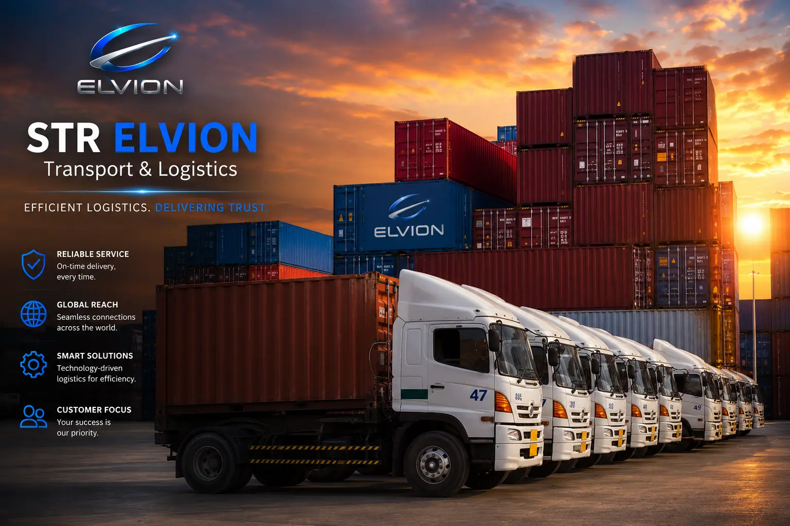 STR ELVION fleet and container logistics operations